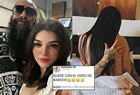 video viral del babo y karely ruiz|Karely Ruiz y El Babo juntos en video ¡Sin censura!